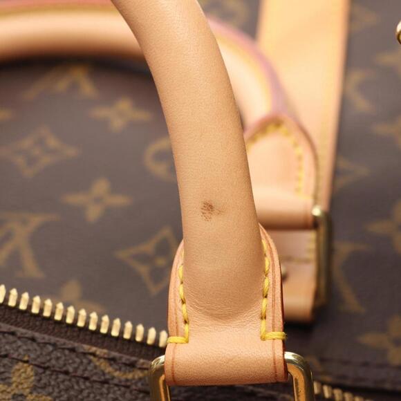 LOUIS VUITTON Brown Monogram Leather Boston Bag - Picture 8 of 10